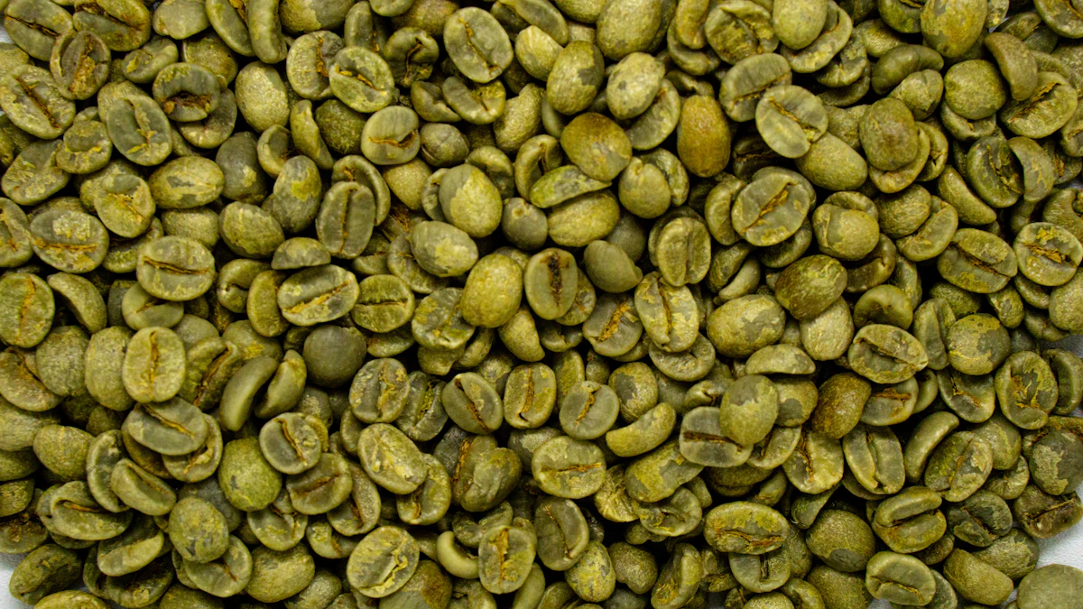 Proses pemuatan karung berisi green bean kopi ke dalam kontainer untuk ekspor