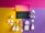 A flat lay composition featuring a tablet with a keyboard, a smartphone, smart bulbs, a camera, and various small smart devices arranged against a colorful geometric background. The background consists of vibrant magenta, yellow, and purple sections.