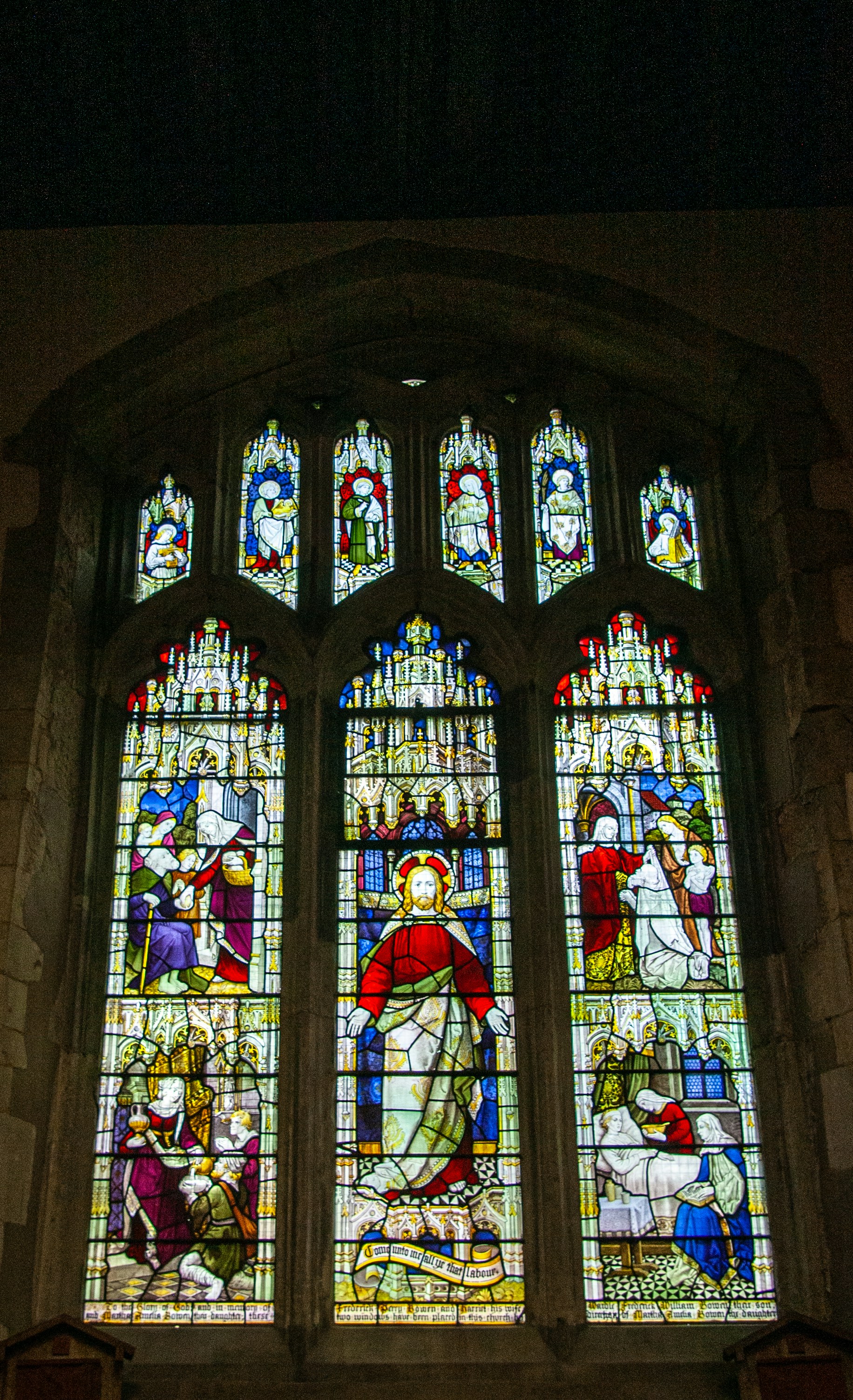 3日間のみ3万円引き 希少アンティーク 大型 ステンドグラス/教会