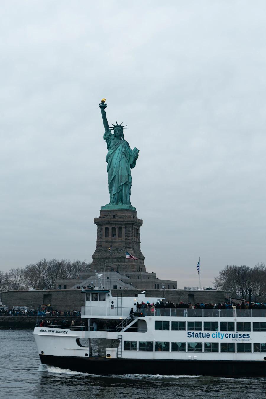 Statue of Liberty in New York Harbor