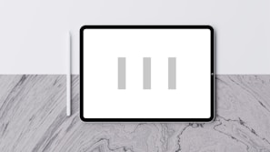 A sleek digital guide displayed on a tablet showing step-by-step instructions with clear visuals.