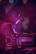A DJ is focused on the music setup at a dimly lit event. Surrounded by a haze of pink and purple stage lights, he appears to be concentrating on the equipment, which includes a laptop and a DJ mixer. The atmosphere is vibrant and dynamic, with the lighting casting dramatic shadows.