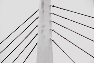 a close up of the top of a bridge