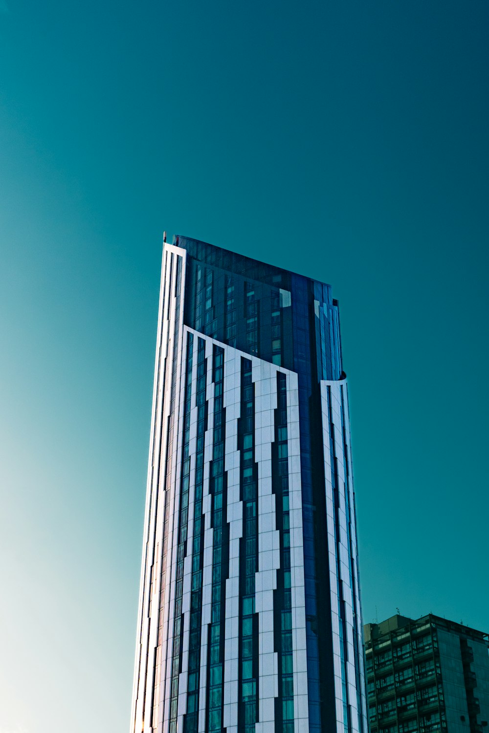 a very tall building with a lot of windows