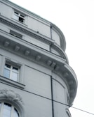 Close-up of architectural details on a newly built property in Montenegro