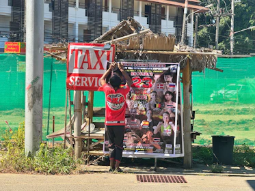 A promotional poster for an upcoming local event.