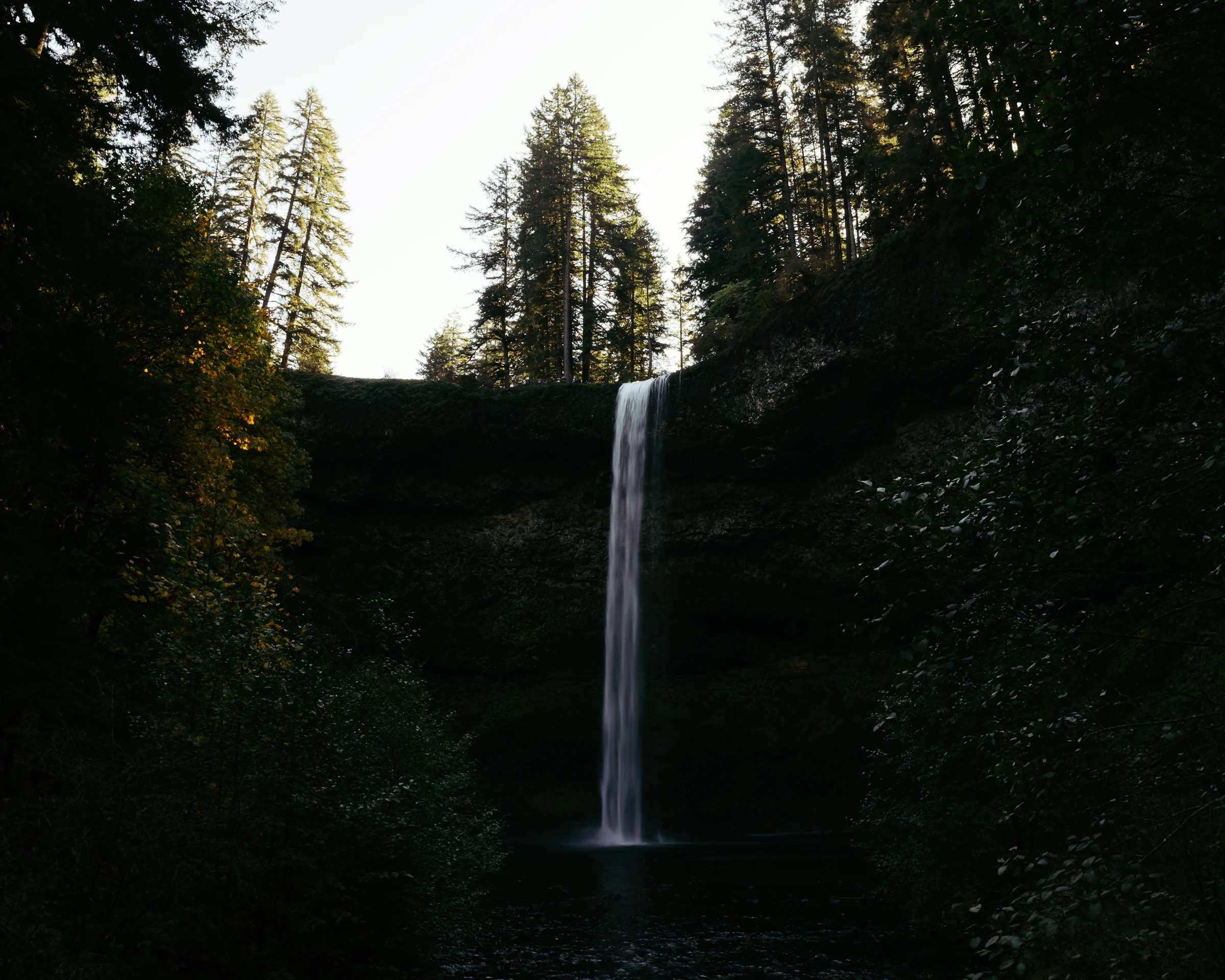 Waterfall at Silver Falls State Park in Oregon