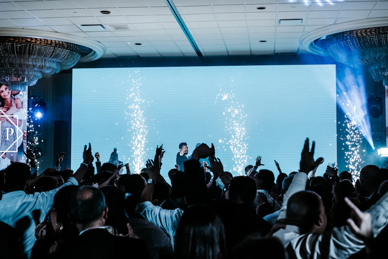 Videowall escenario congresos Madrid pantalla LED evento presentación gala