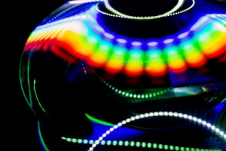 An abstract representation of electromagnetic waves with vibrant colors and dynamic patterns.