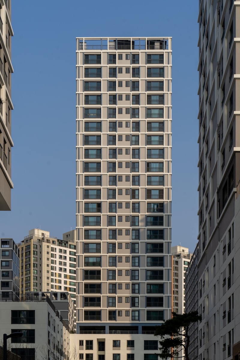 Modern residential building