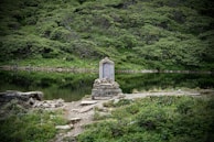 A serene landscape reflecting on memories of service.