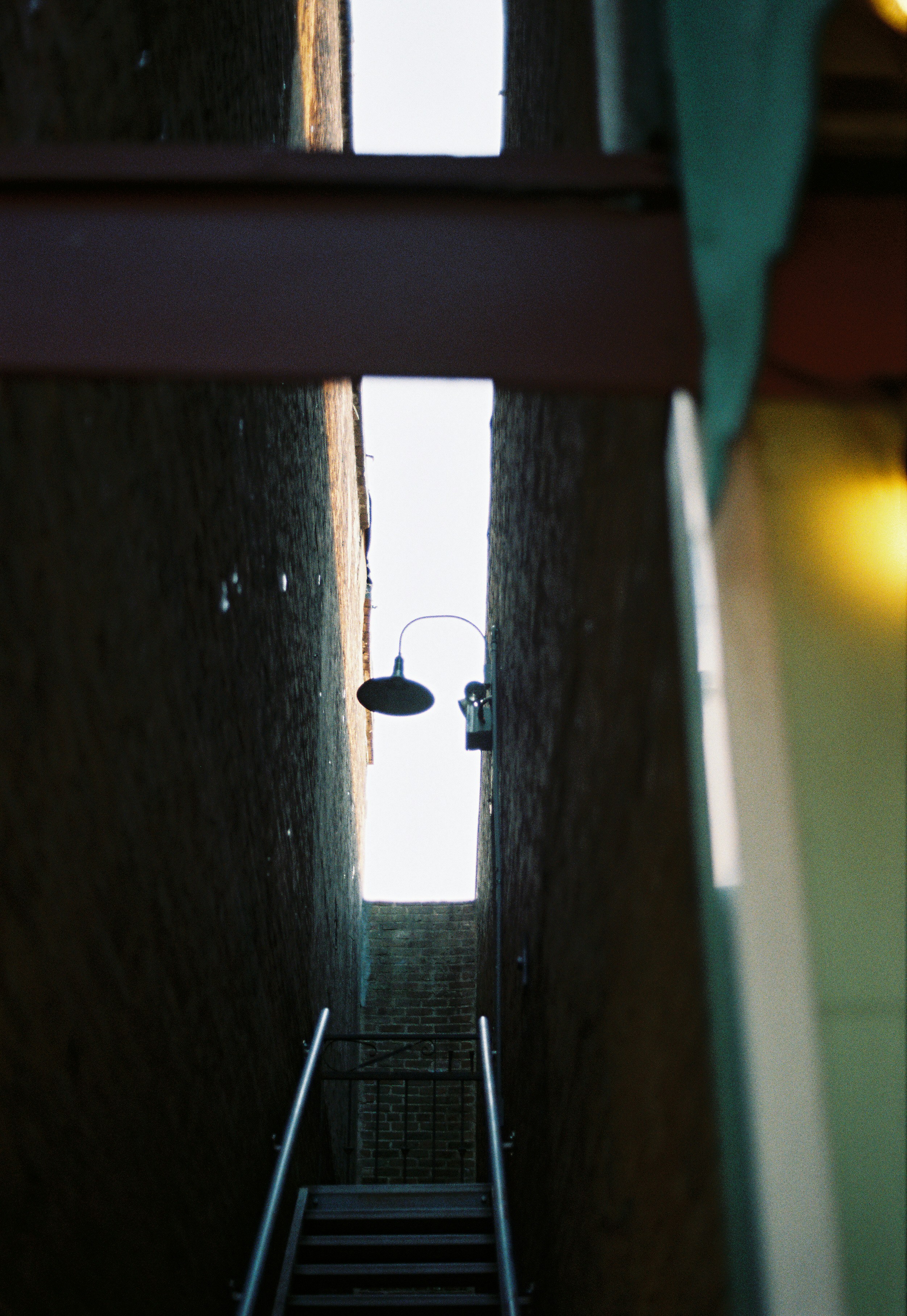 A set of stairs leading up to a window photo – Free House Image on Unsplash
