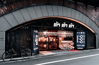 Bright and welcoming storefront of Autosprintas in Kaunas with clear signage.