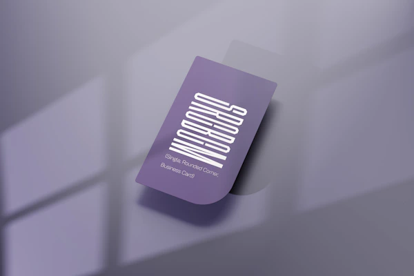 A transparent glass card featuring a stylish women's evening dress illuminated by purple neon highlights.