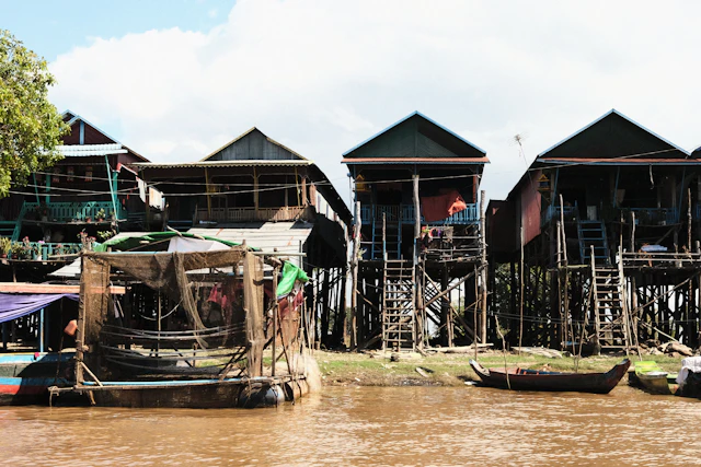 Tonle Sap floating village, placeholder photo
