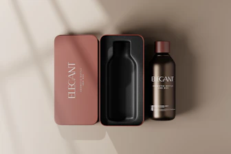 a bottle of tanning lotion and a bottle of tanning lotion