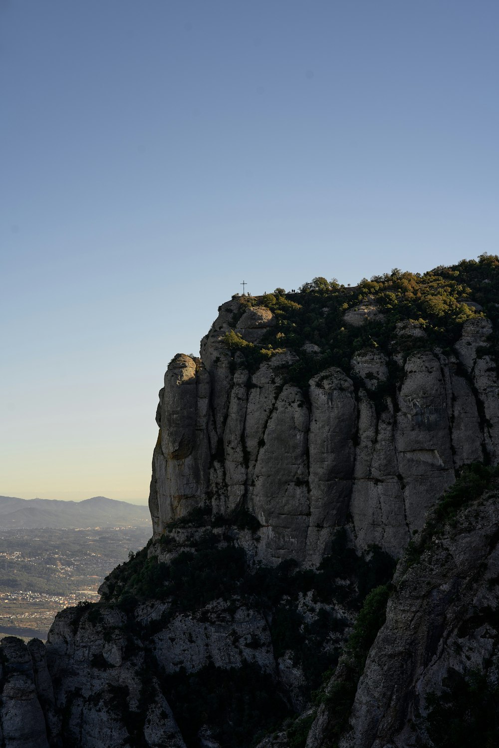 a view of the mountains from a high point of view