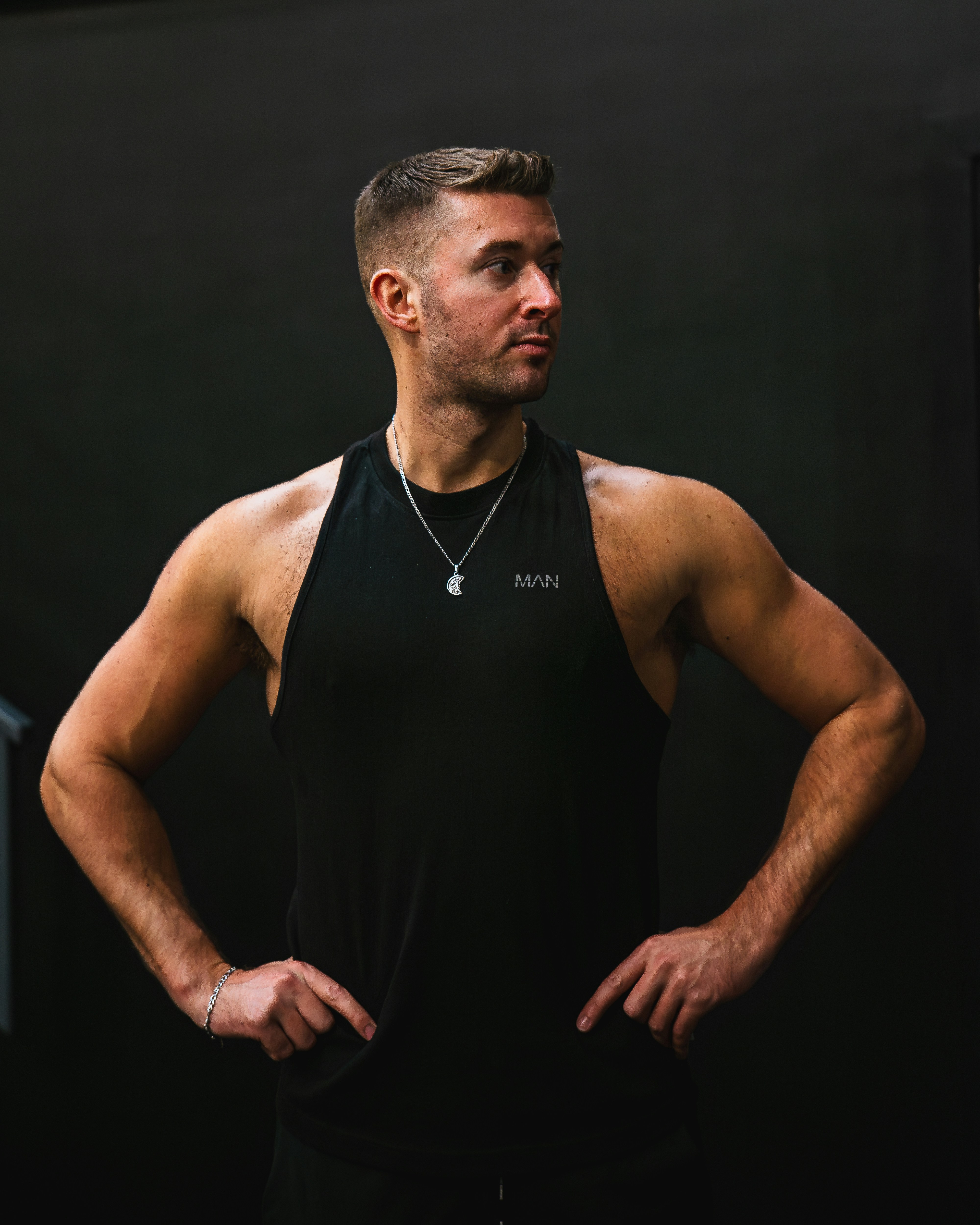 Male bodybuilder