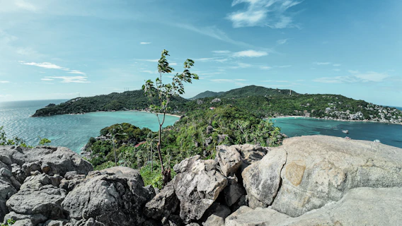 hiking in Koh Tao