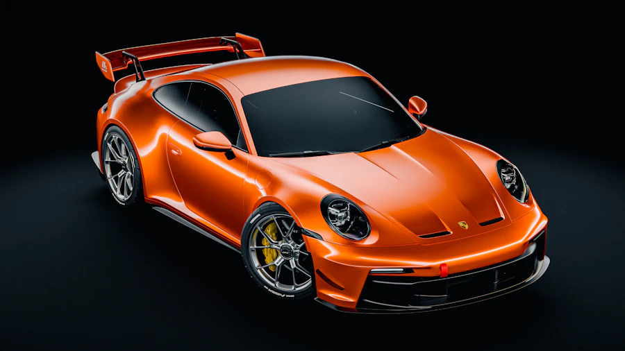 Porsche 911 GT3, studio