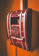 a close up of a mailbox on a wall