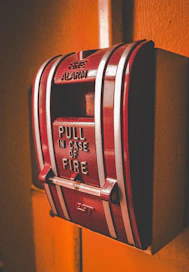a close up of a mailbox on a wall