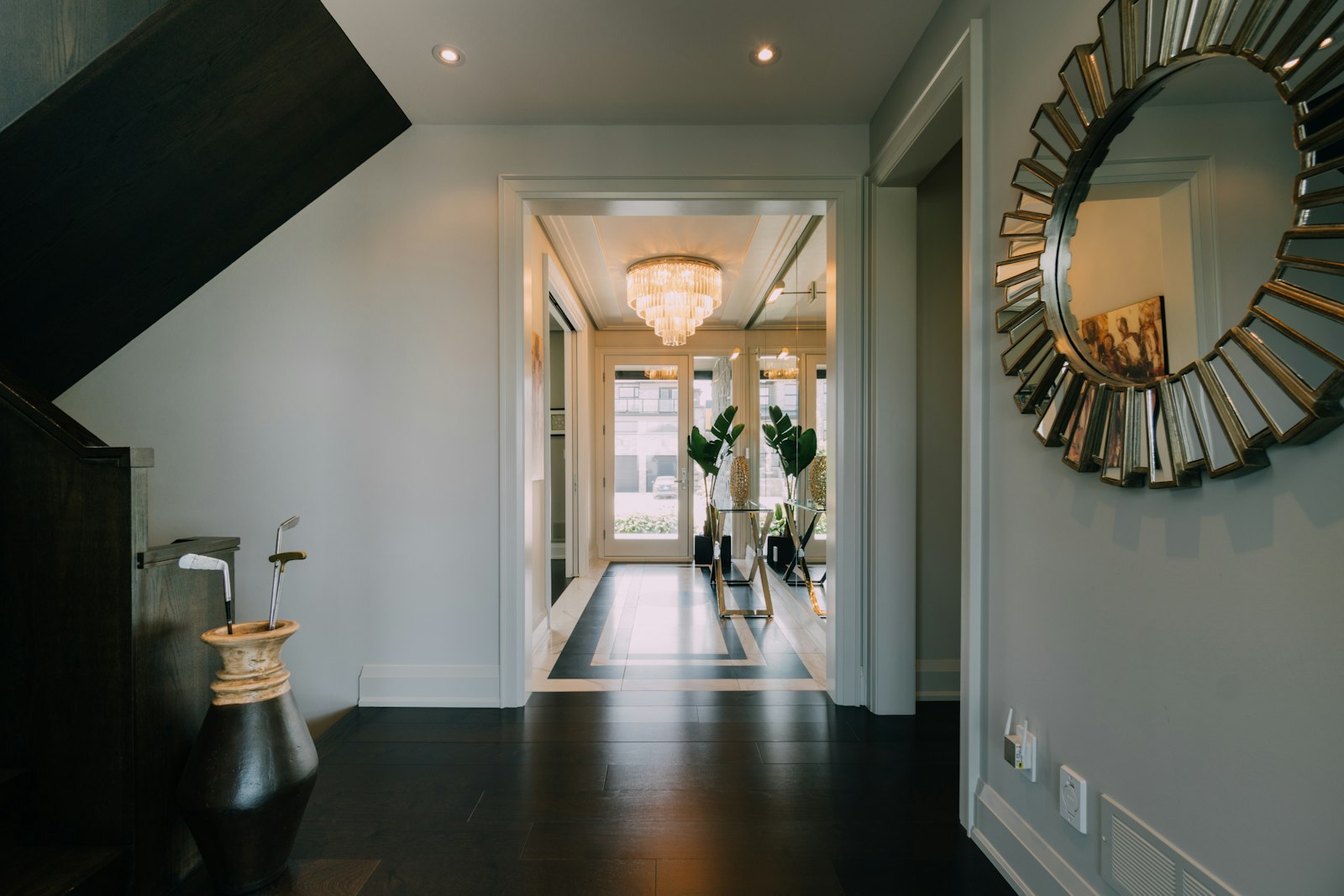 The Hallway, in One Coat of Paint