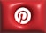 a red square with a pin on it