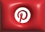 a red square with a pin on it