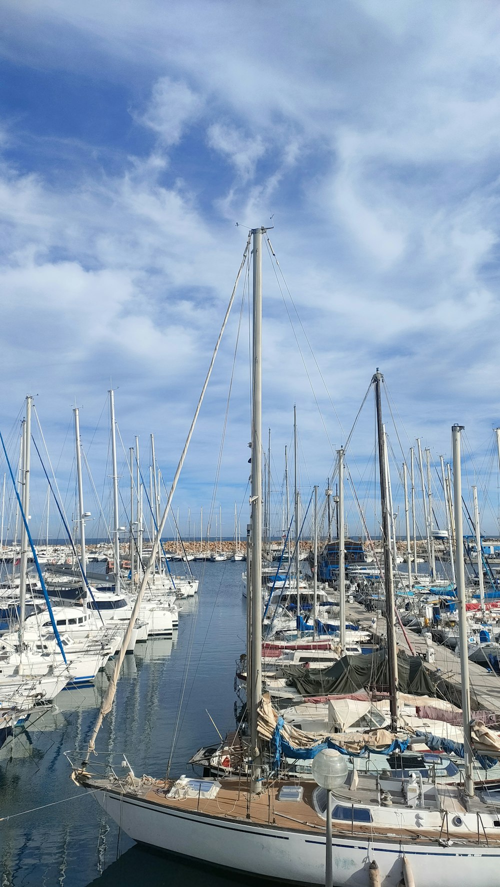 a bunch of boats that are in the water