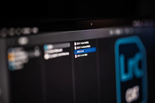 a close up of a computer screen with a lot of buttons