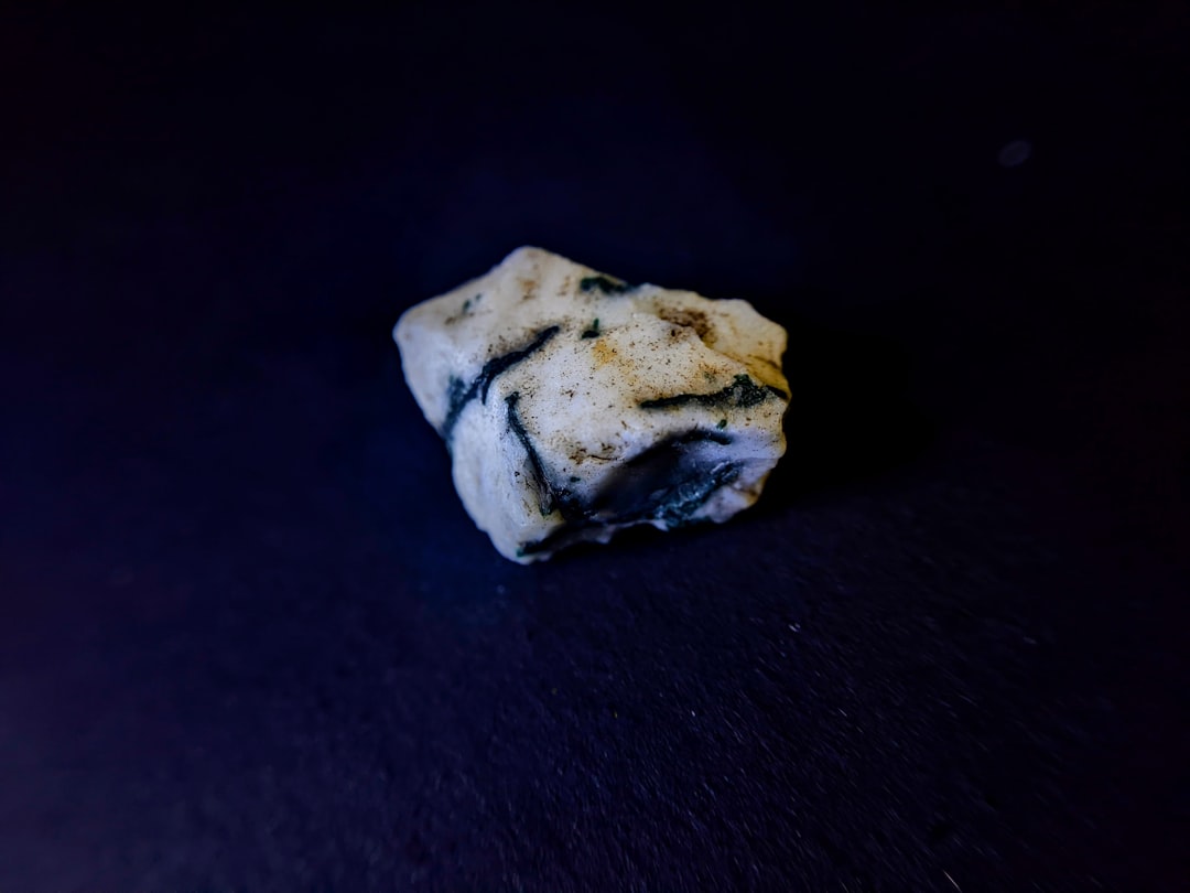 a piece of food sitting on top of a table,