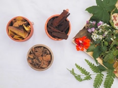 A natural powder to stir into a coffee – representing warmth, wellness, and mindful rituals.