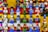 a bunch of legos that are on a shelf