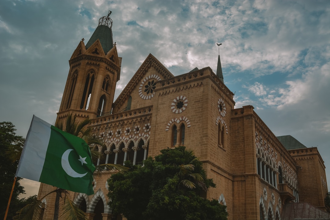 Frere Hall in the heart of Karachi, Pakistan