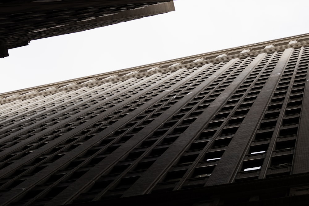 a tall building with a clock on the side of it