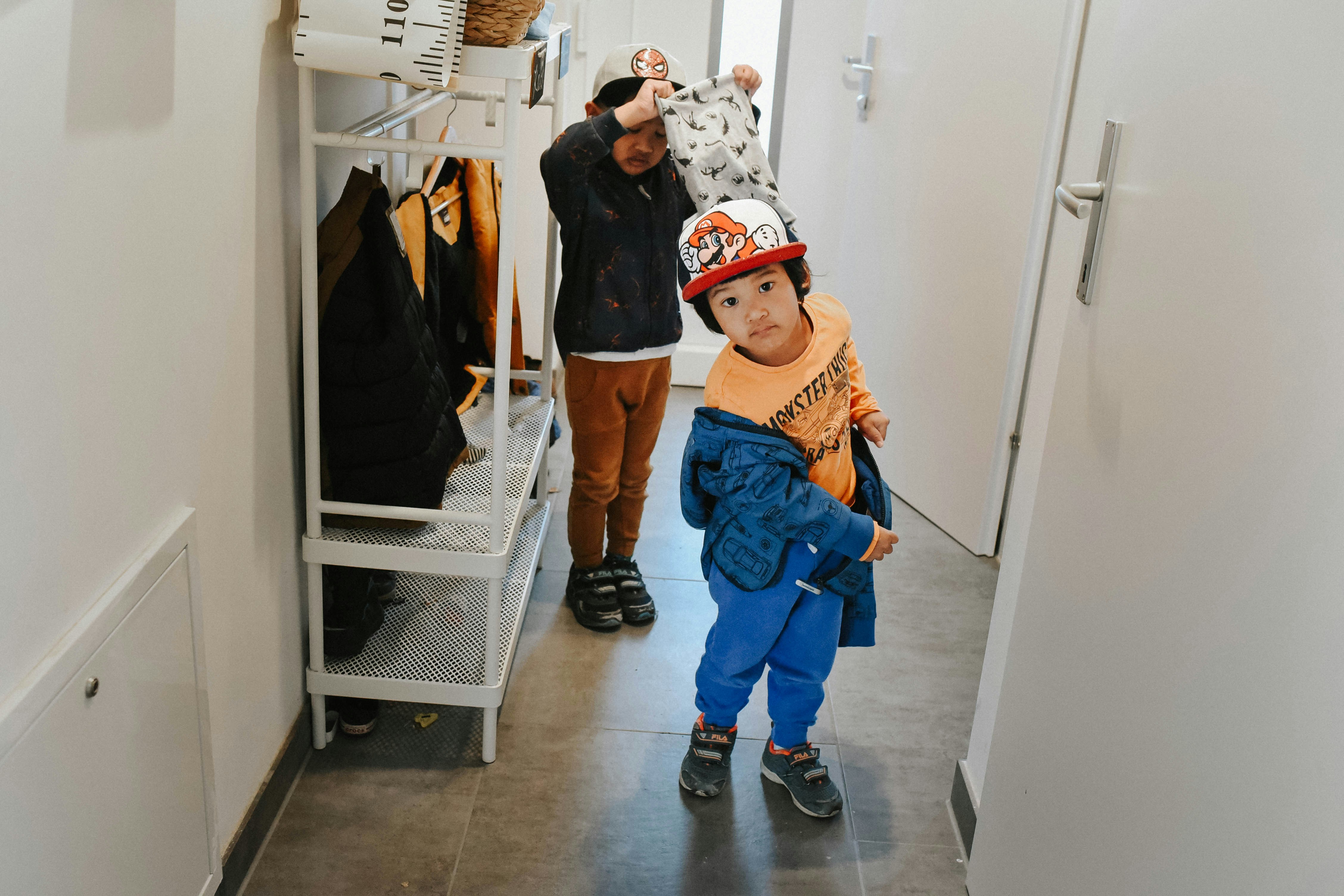 Teaching your child how to get dressed