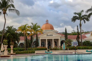 a large building with a dome on top of it