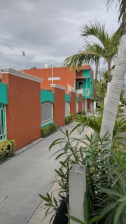 a building with a cross on the top of it