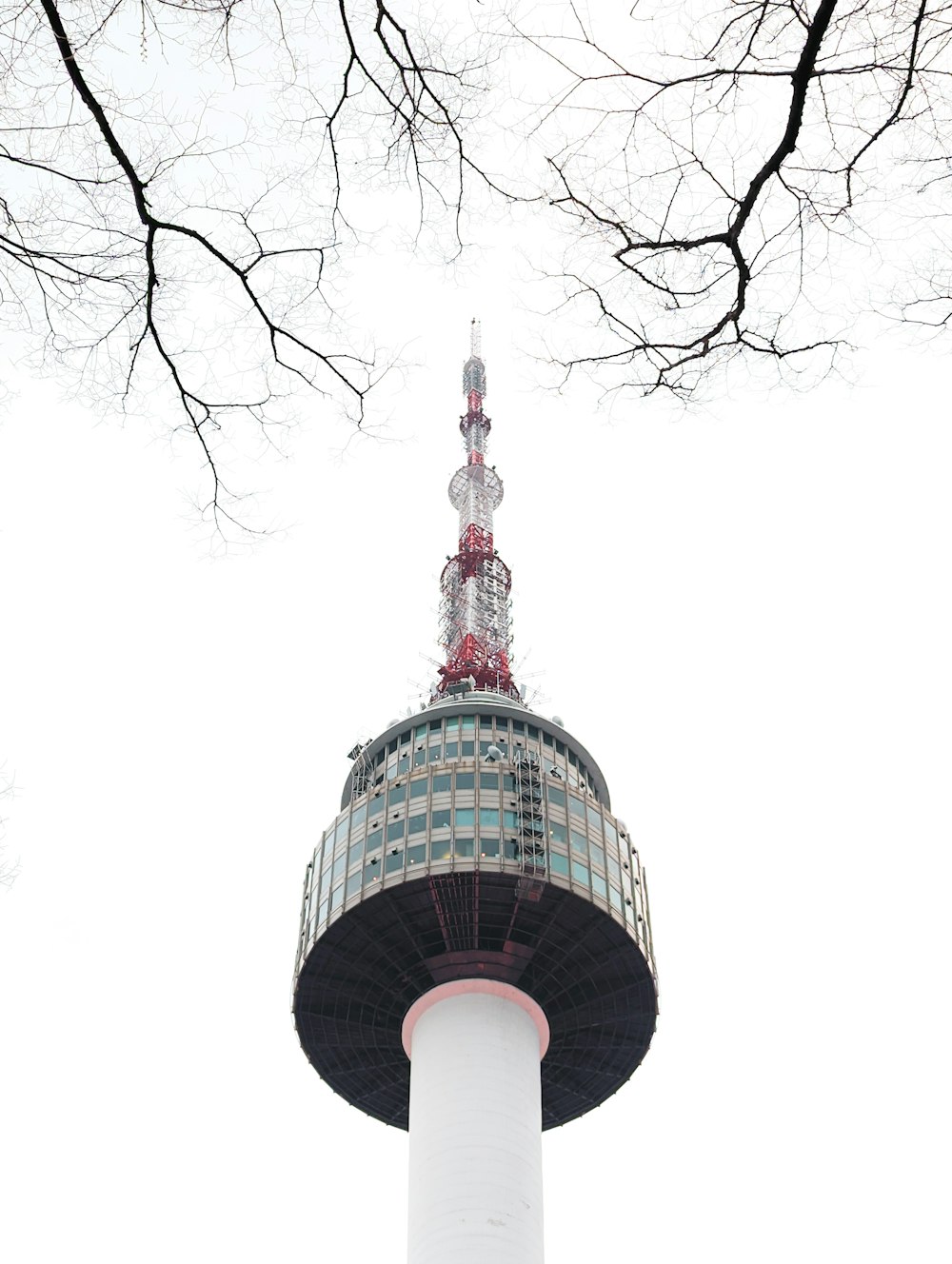 a tall tower with a sky background