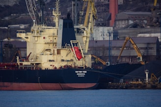 a large boat in a body of water