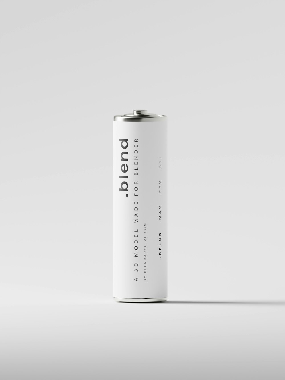 a can of soda on a white background