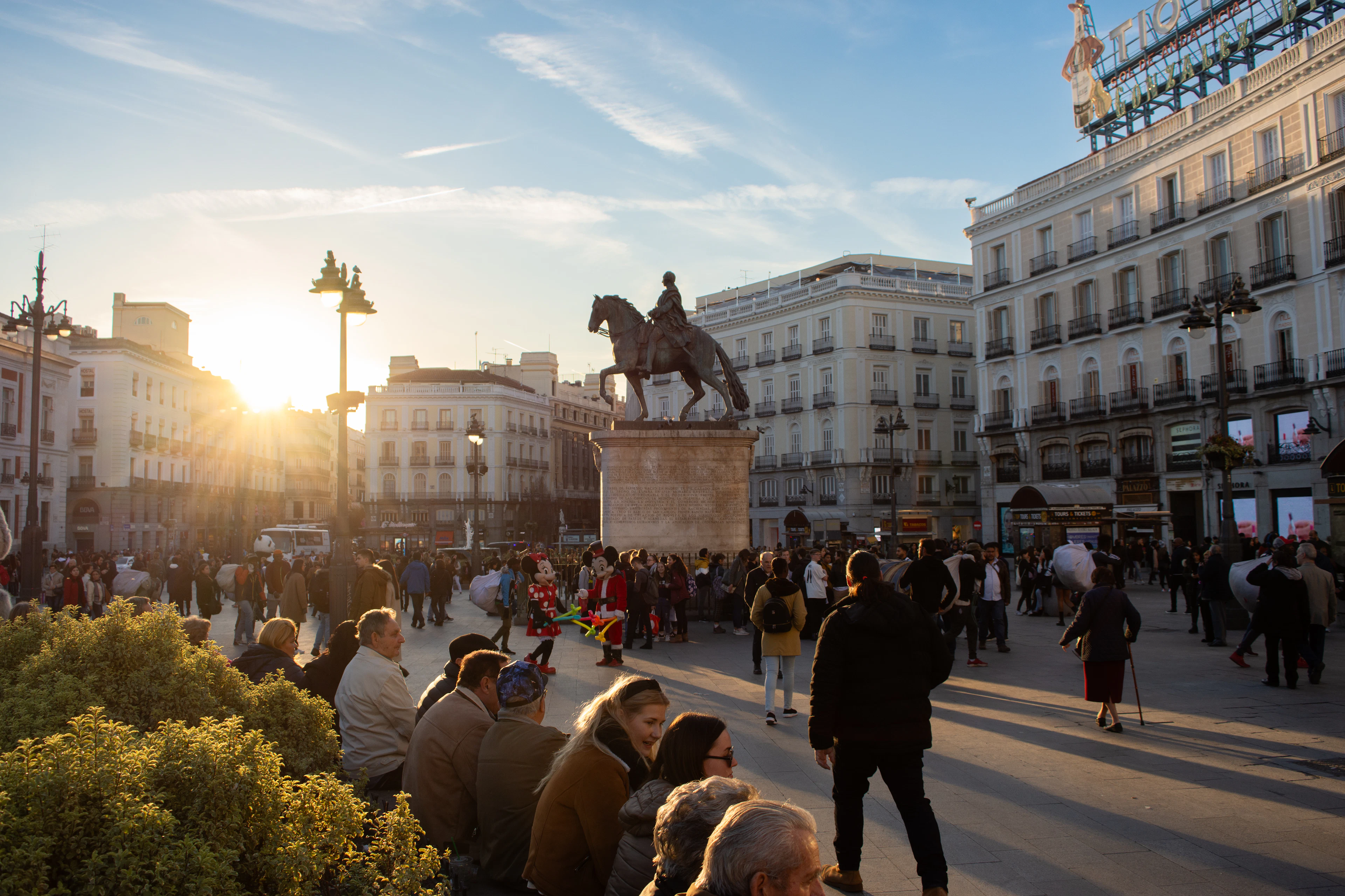 Centro and Sol, Madrid