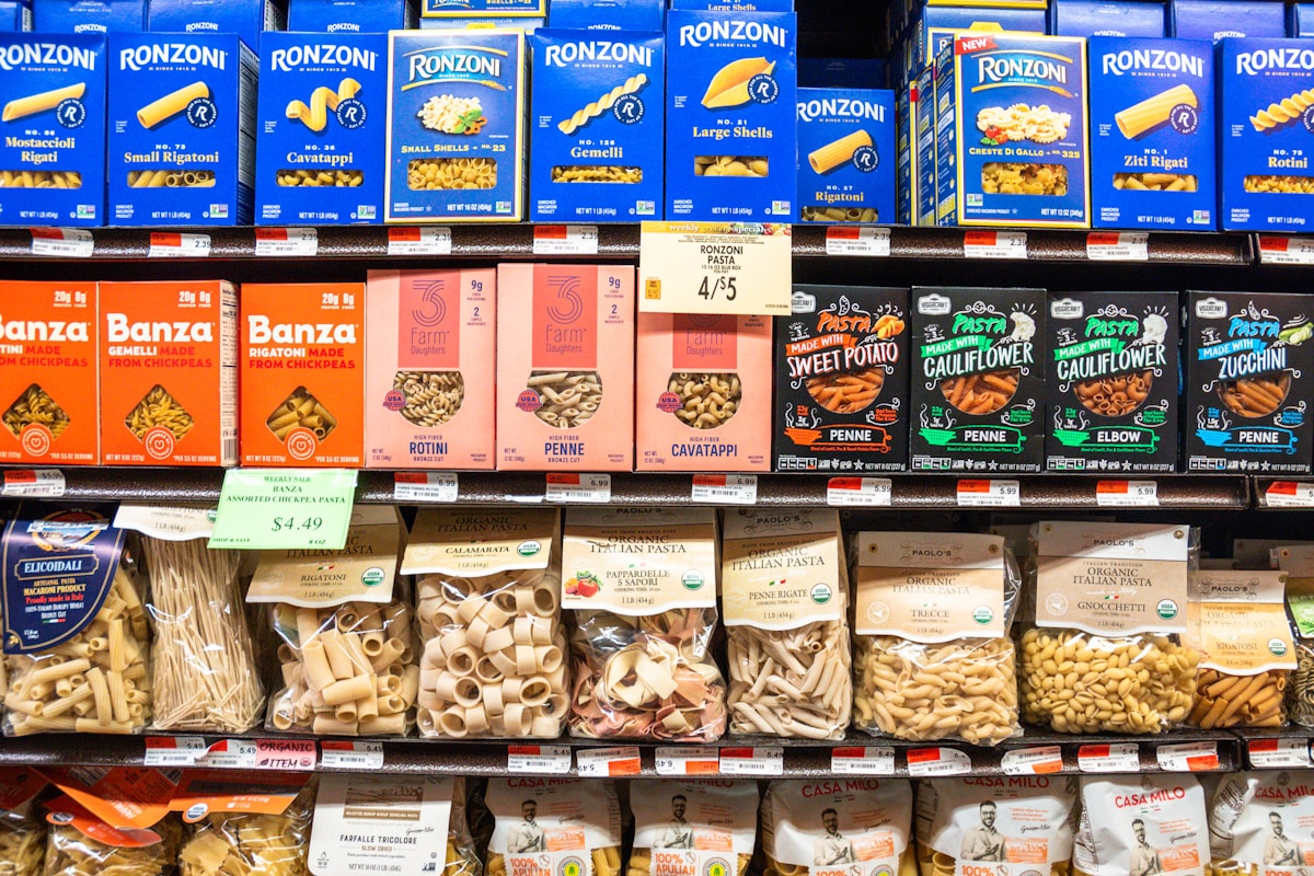 Pastas más exóticas