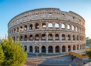 a large building with a lot of windows on top of it