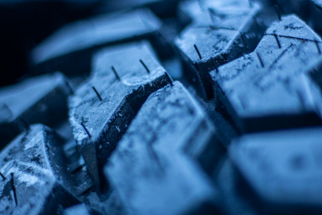 car tyre closeup