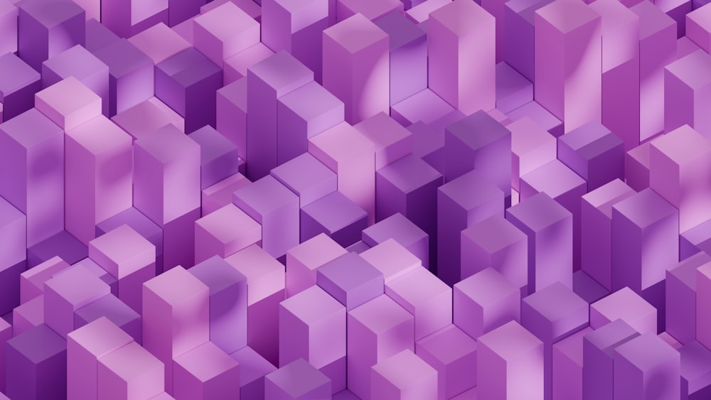 an abstract purple background with squares and rectangles