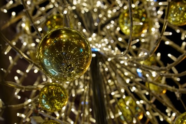 golden ratio for photo composition,how to photograph a close up of a christmas ornament with lights in the background