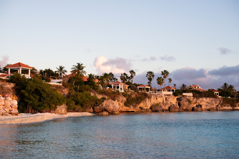 a house on a cliff overlooking the ocean