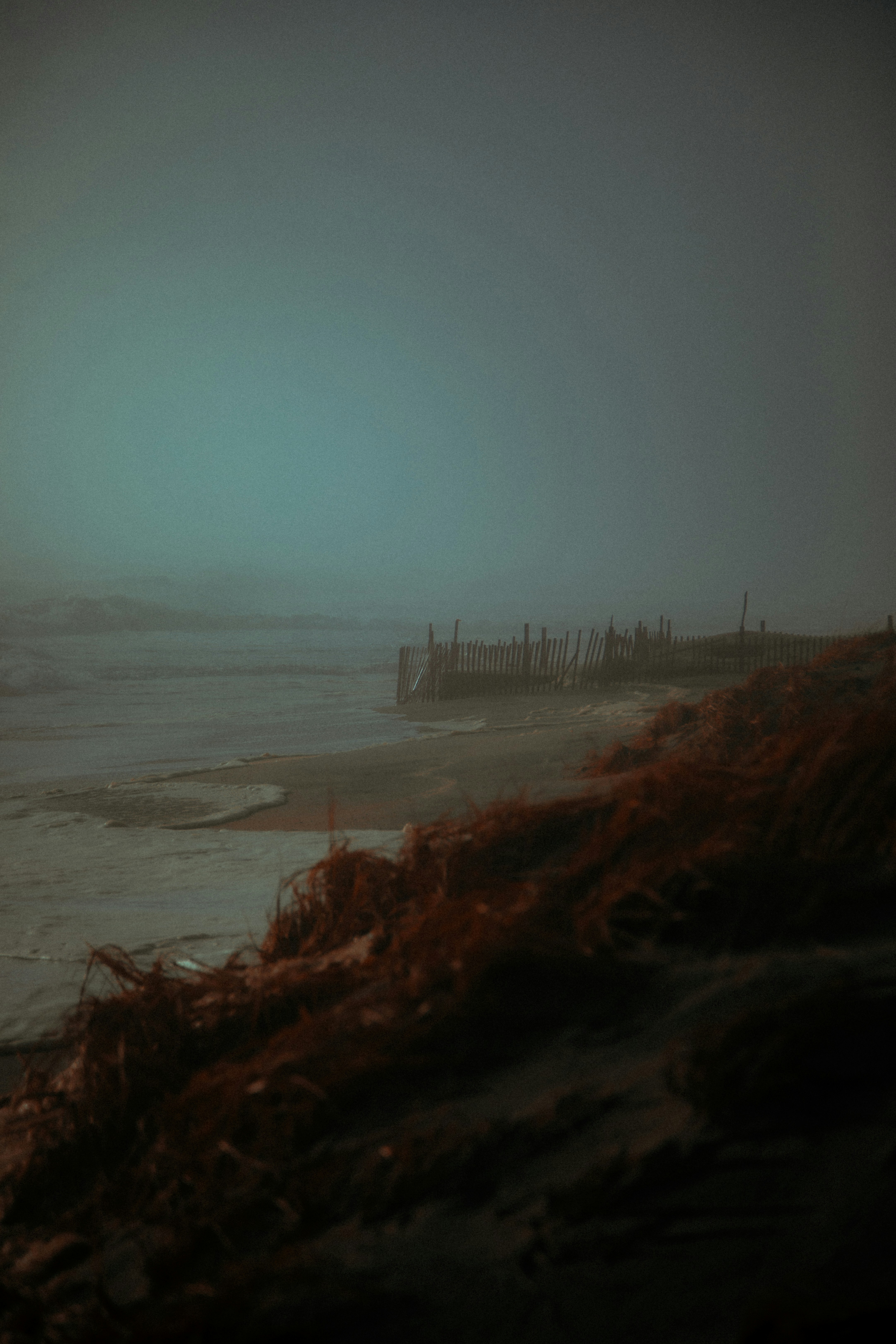 a person standing on a beach next to the ocean